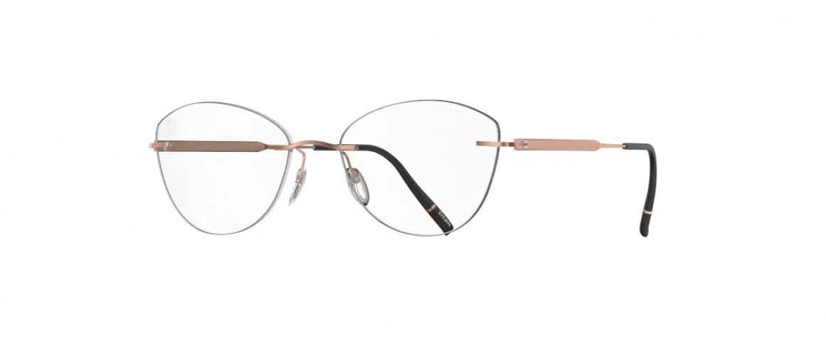 Silhouette The Timeless Visionary Demo Rimless 5603 Eyeglasses - view 51